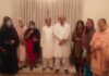 Nisar Khuhro with ppp ladies wing
